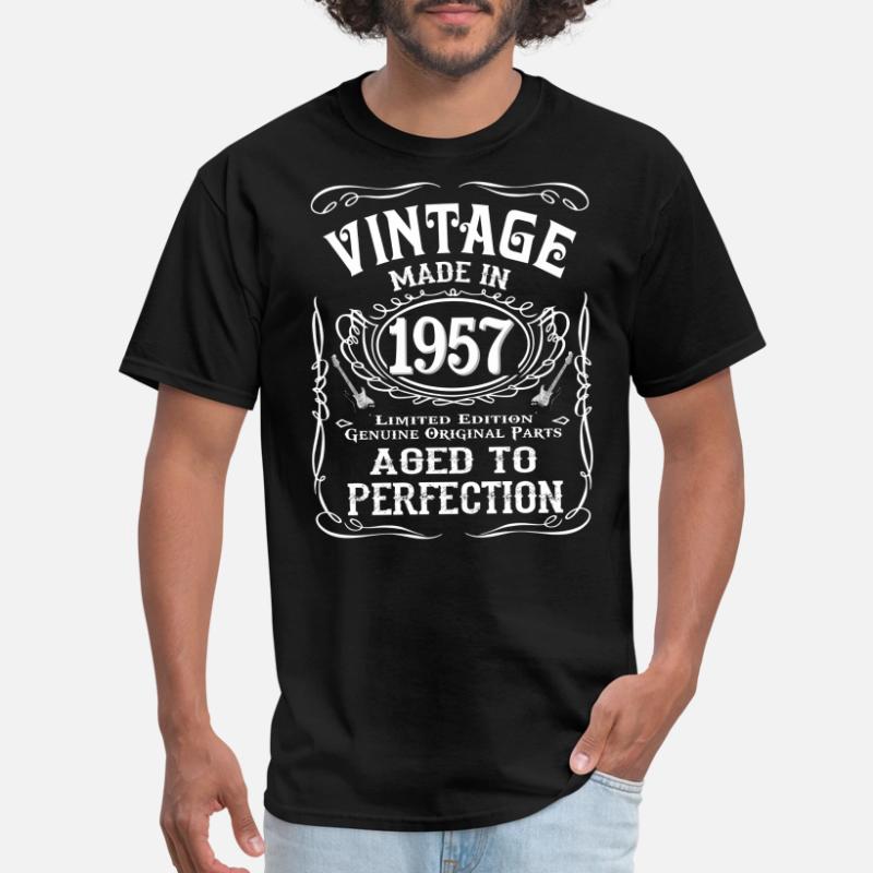 T-Shirt VINTAGE 1957 AGED TO PERFECTION 